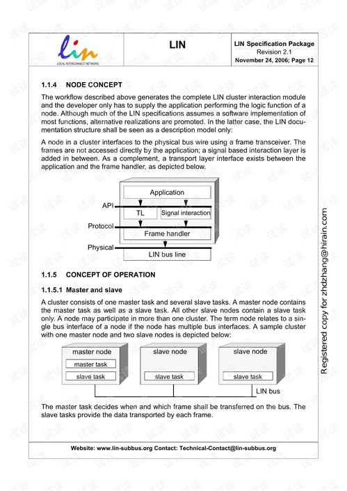 Lin通信協(xié)議技術開發(fā)手冊——嵌入式開發(fā)者的實用指南